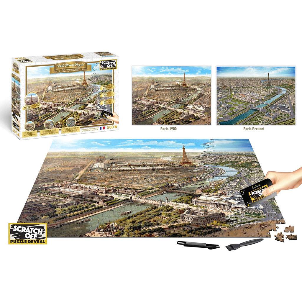 Scratch Off: History Puzzle - Paris - 