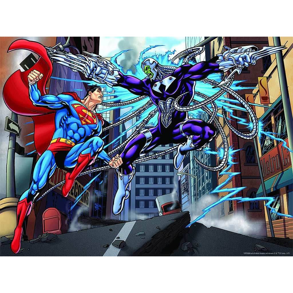Lenticular 3D Puzzle: DC - Superman vs Electro - 