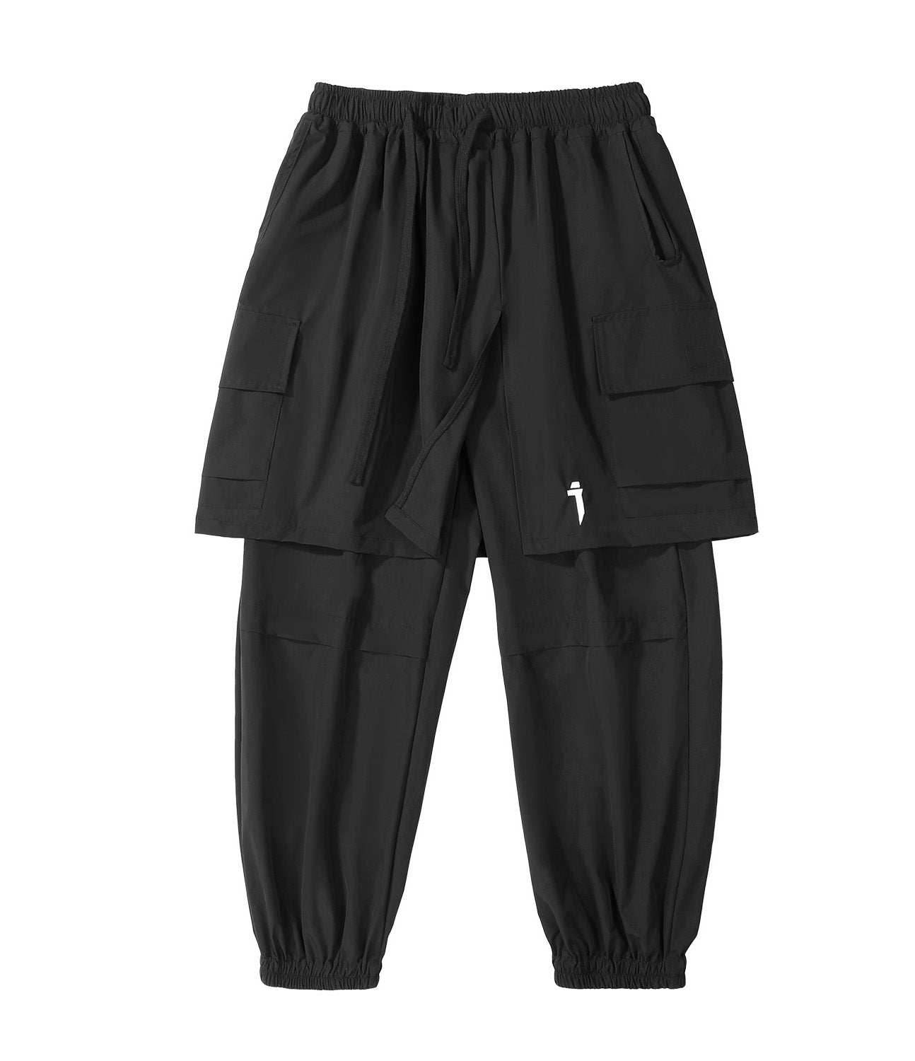 HiP80 Black Samurai Pants - M