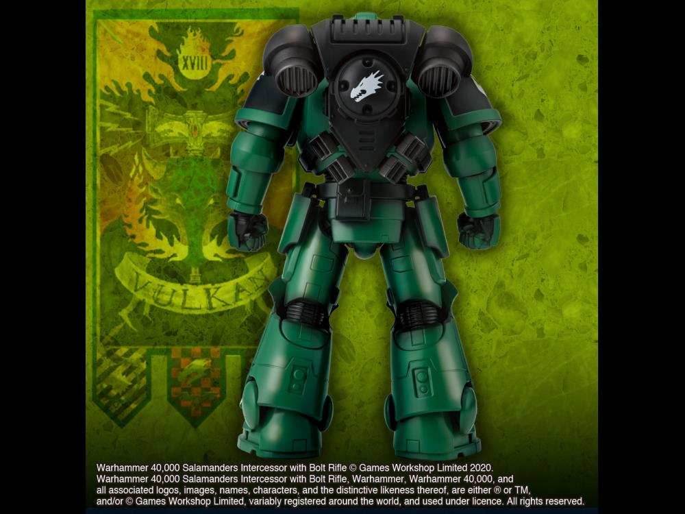 Warhammer 40K: Salamanders Intercessor - 