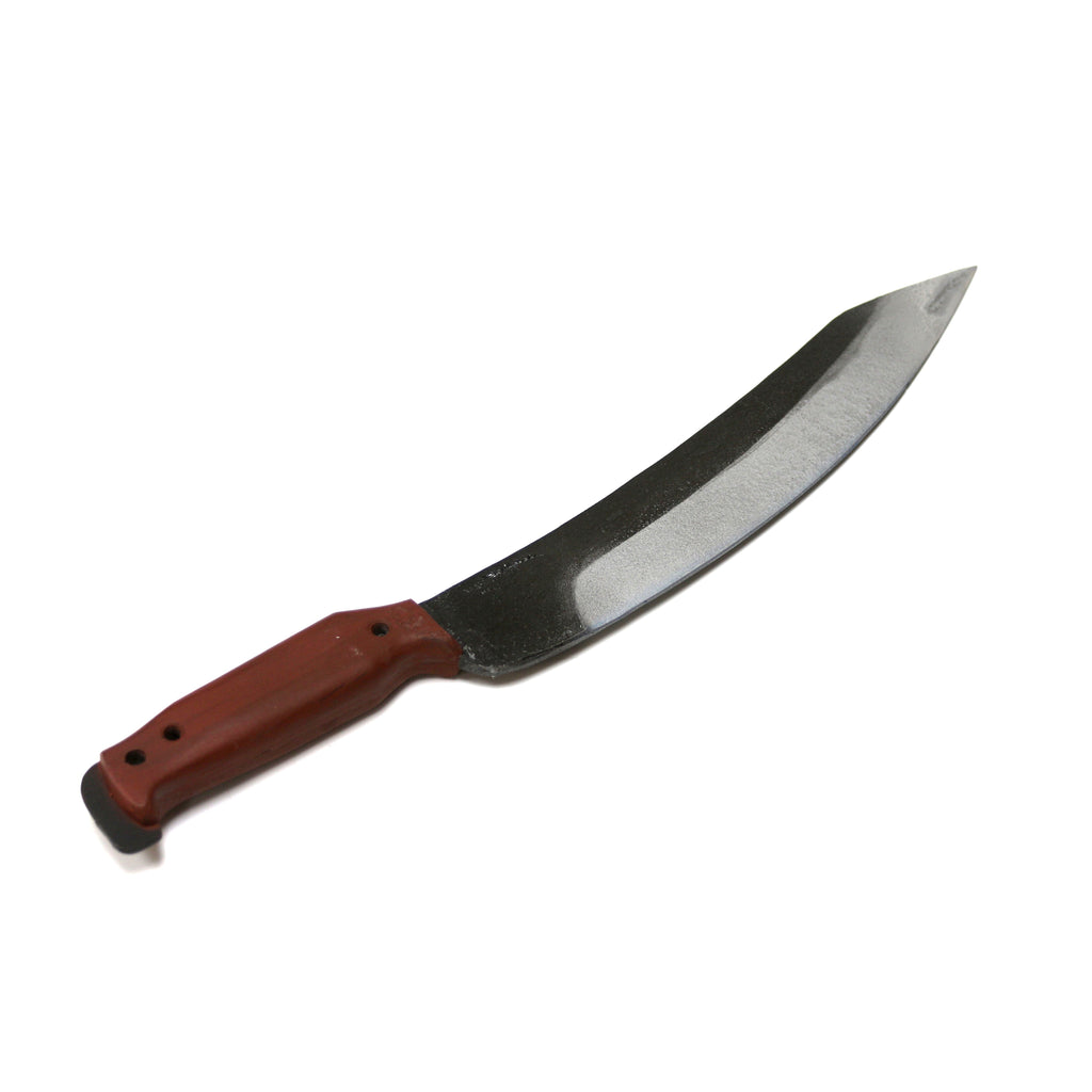 Large Plastic Curved Machete Survival Knife FX Prop