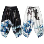 YC134 Great Waves Lightweight Pants - Black / S