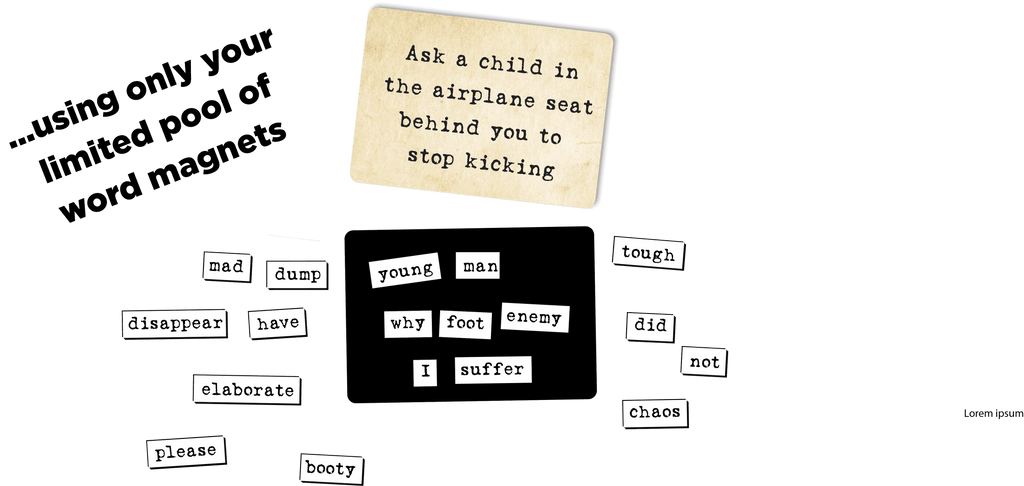Ransom Notes: The Ridiculous Word Magnet Game - 