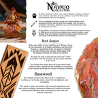 Navajo Red Jasper Stone Dice Set