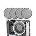 4PCS Dust Filter Kit for PS5 Slim | Heatsink Fan Vent Covers with Cooling Mesh