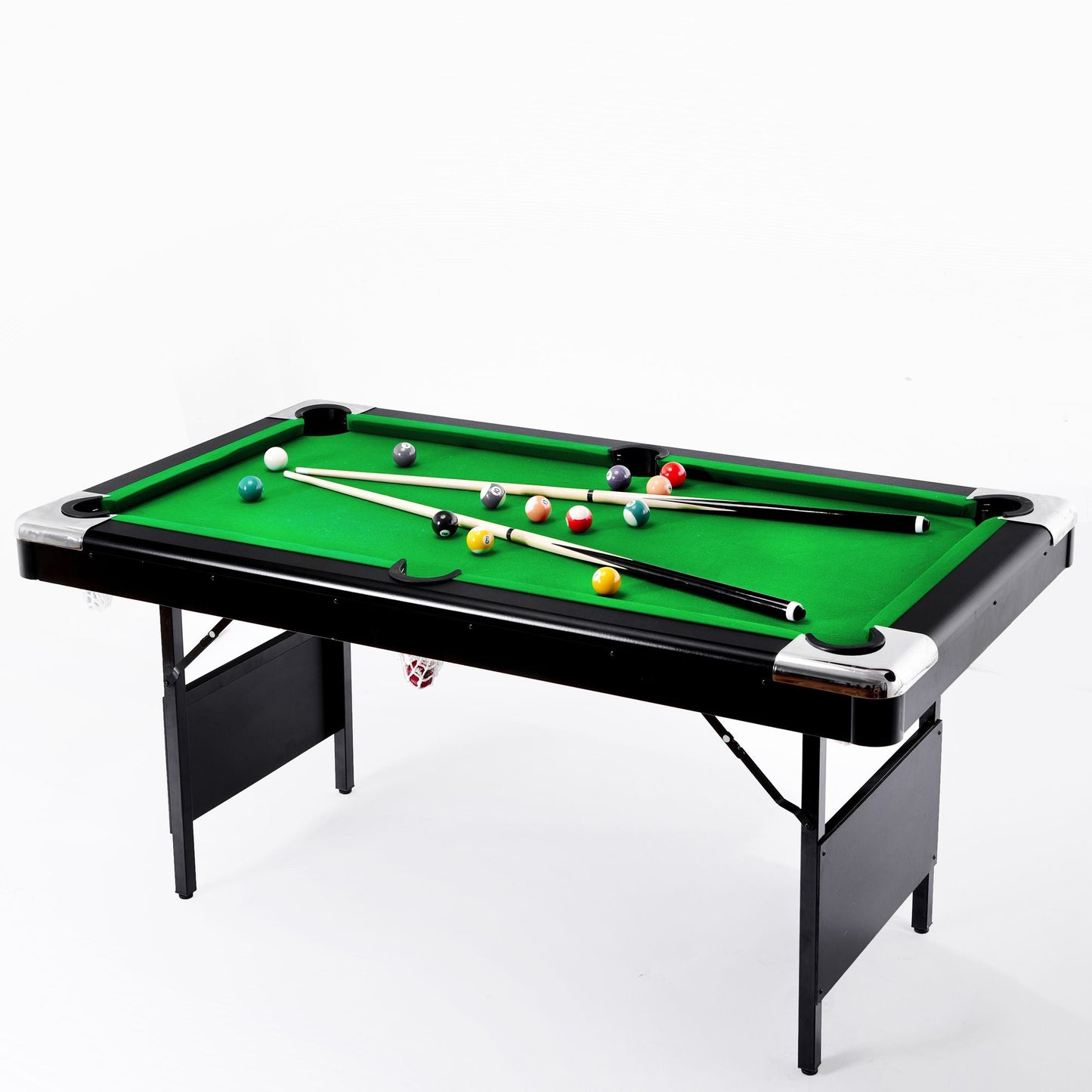 5.5FT Billiard Table, 1.67M pool table,billiards,5.5FT game table,Children's game table,table games,family movement, children's billiard table, children's pool table, small pool table