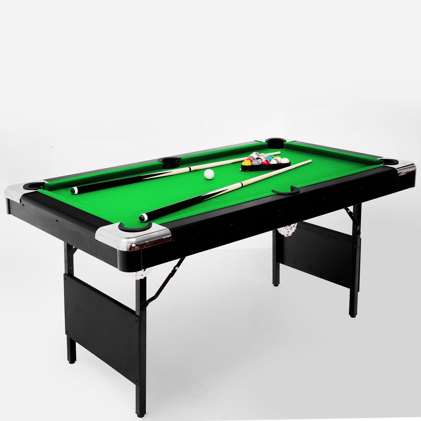 5.5FT Billiard Table, 1.67M pool table,billiards,5.5FT game table,Children's game table,table games,family movement, children's billiard table, children's pool table, small pool table