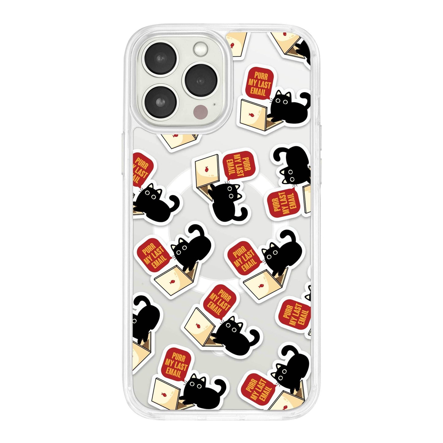 Affinity Bands X Tobe Fonseca HD Apple iPhone 12 Series Phone Case - Purr Email / iPhone 12 Pro max