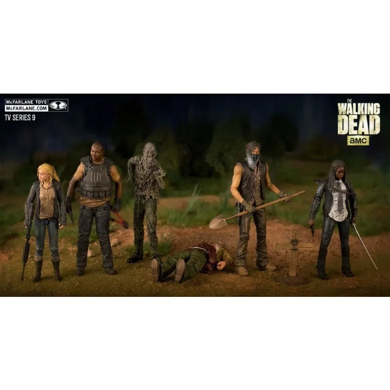 5-inch 1/12 Anime Figure Grave Digger Daryl The Walking Dead Movie Action Figures Collectible Toys