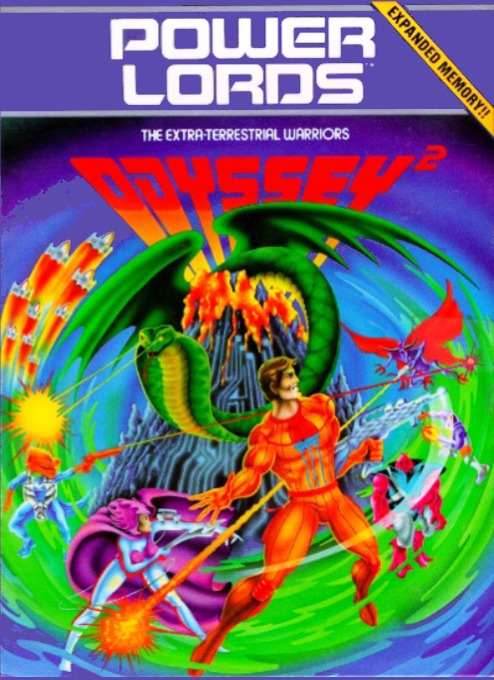 Power Lords (Odyssey 2) - Game Manual Only