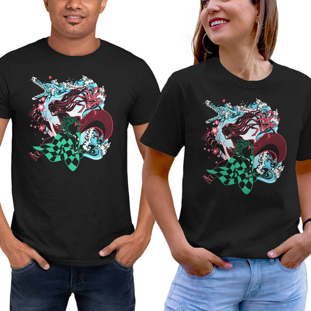Demon Sister Slayer Brother - Unisex / Black / S