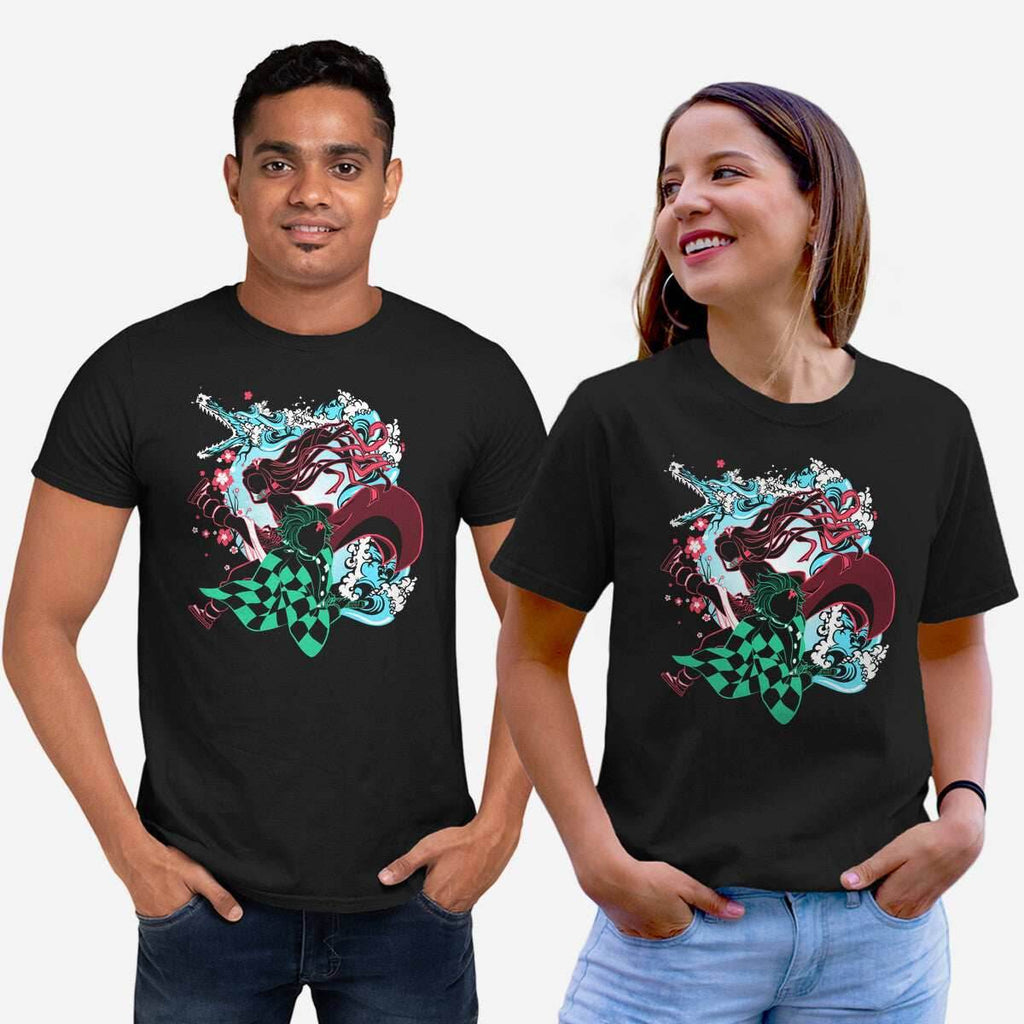 Demon Sister Slayer Brother - Unisex / Black / S