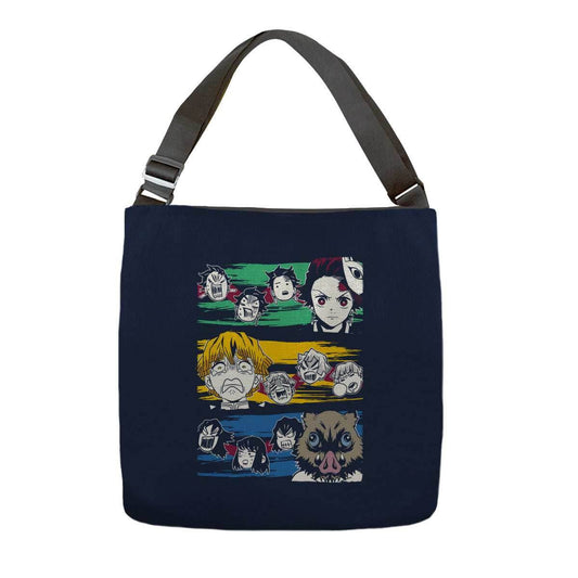 Demon Slayer Trio - None / Navy / 16x16