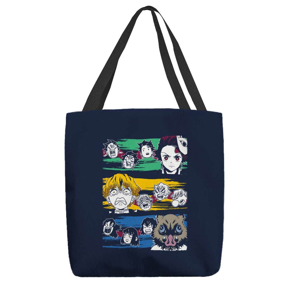 Demon Slayer Trio - None / Navy / 13x13