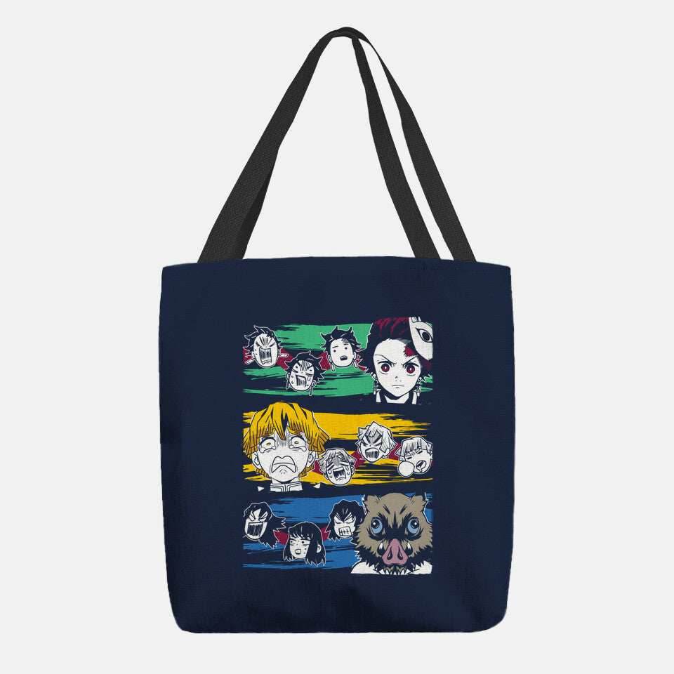 Demon Slayer Trio - None / Navy / 13x13