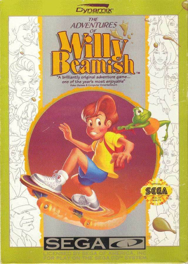 Adventures of Willy Beamish (Sega CD) - Game Manual Only