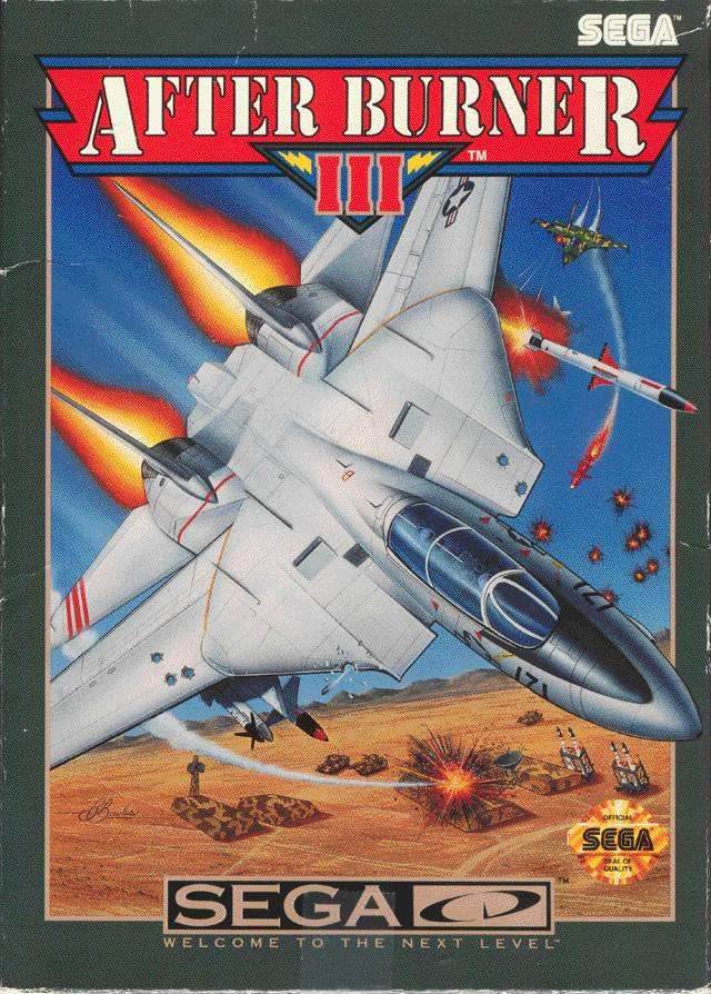 After Burner III (Sega CD) - Game Manual Only