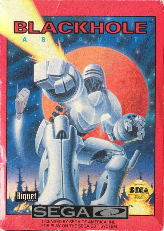 Black Hole Assault (Sega CD) - Game Manual Only