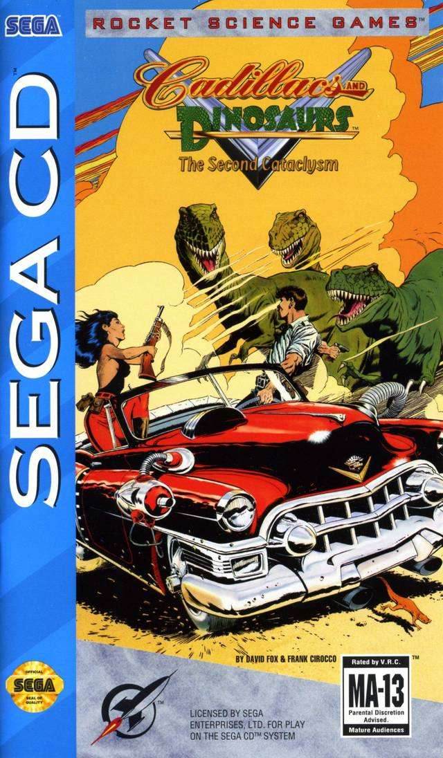 Cadillacs and Dinosaurs: The Second Cataclysm (Sega CD) - Game Manual Only