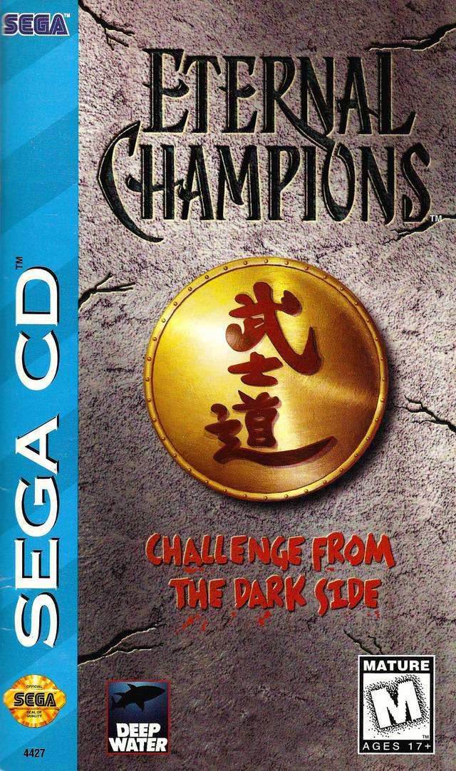 Eternal Champions: Challenge from the Dark Side (Sega CD) - Game Manual Only