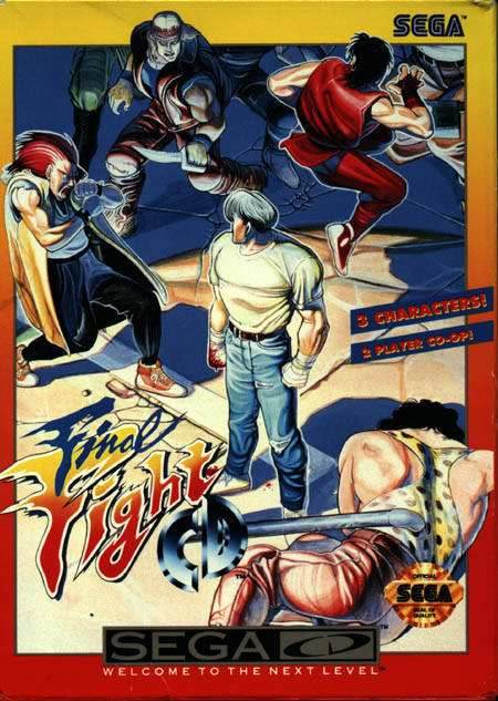 Final Fight CD (Sega CD) - Game Manual Only