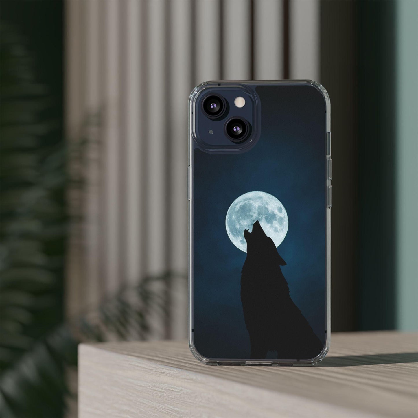 Full Moon and Wolf Clear Cases