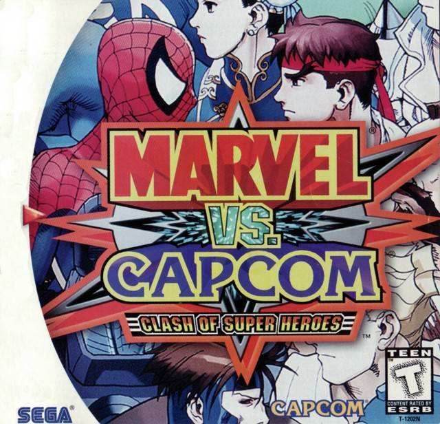 Marvel Vs Capcom: Clash of Super Heroes (Sega Dreamcast) - Game Manual Only