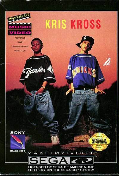 Kris Kross: Make My Video (Sega CD) - Game Manual Only