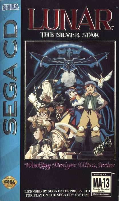 Lunar: The Silver Star (Sega CD) - Game Manual Only