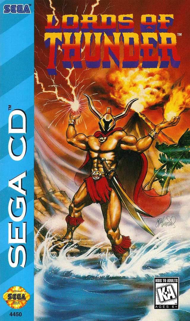 Lords of Thunder (Sega CD) - Game Manual Only