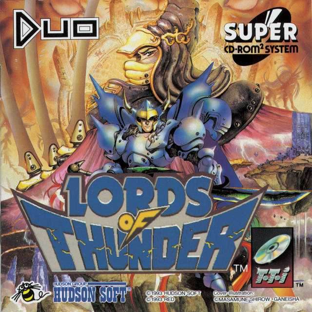 Lords of Thunder [Super CD] (TurboGrafx-16) - Game Manual Only