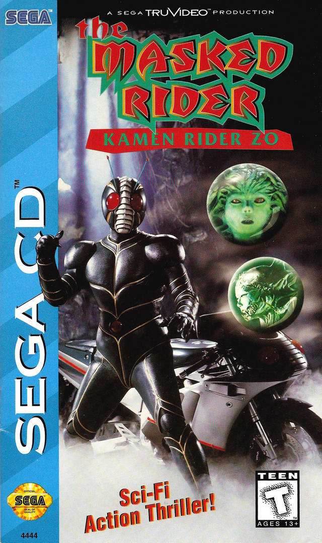 The Masked Rider: Kamen Rider ZO (Sega CD) - Game Manual Only