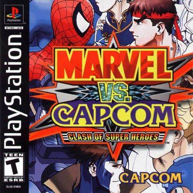 Marvel vs. Capcom: Clash of Super Heroes (Playstation) - Game Manual Only