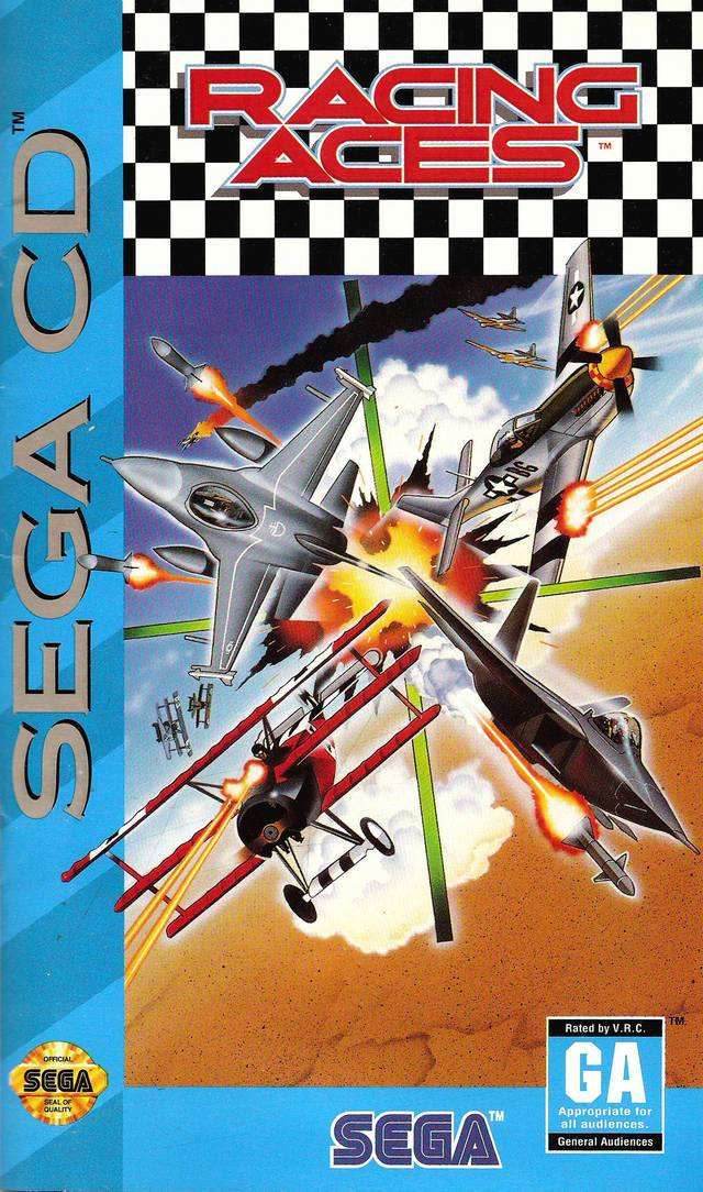 Racing Aces (Sega CD) - Game Manual Only