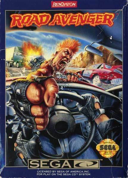 Road Avenger (Sega CD) - Game Manual Only