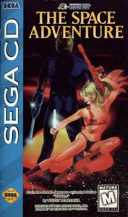 Space Adventure Cobra Legendary Bandit (Sega CD) - Game Manual Only