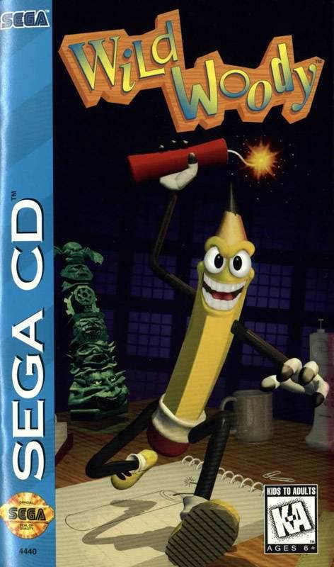 Wild Woody (Sega CD) - Game Manual Only