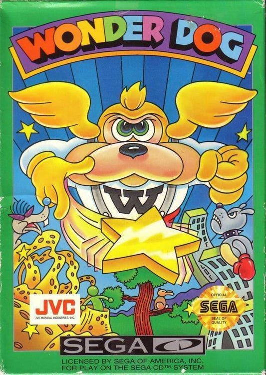 Wonder Dog (Sega CD) - Game Manual Only