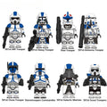 501st Legion Clone troopers Set of 8 | Lego Minifigures Custom Toys 2