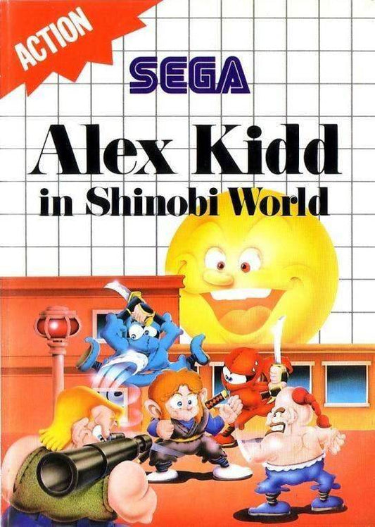 Alex Kidd in Shinobi World (Sega Master System) - Game Manual Only