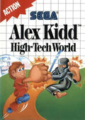 Alex Kidd in High-Tech World (Sega Master System) - Game Manual Only