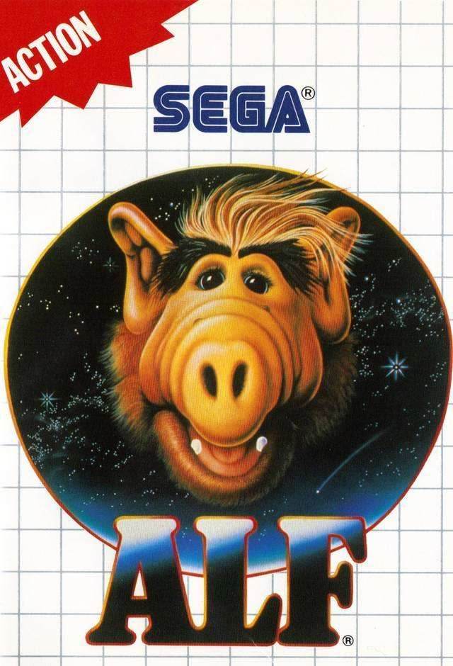 Alf (Sega Master System) - Game Manual Only