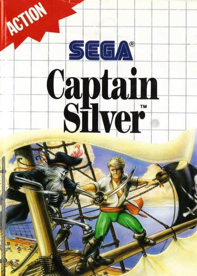 Captain Silver (Sega Master System) - Game Manual Only