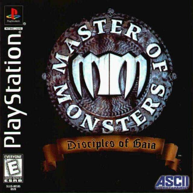Master of Monsters Disciples of Gaia (Playstation) - Game Manual Only