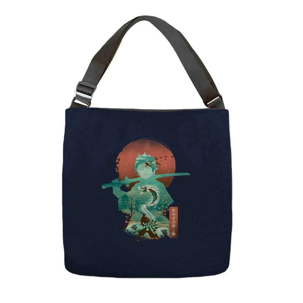 Breath of Water - None / Navy / 16x16