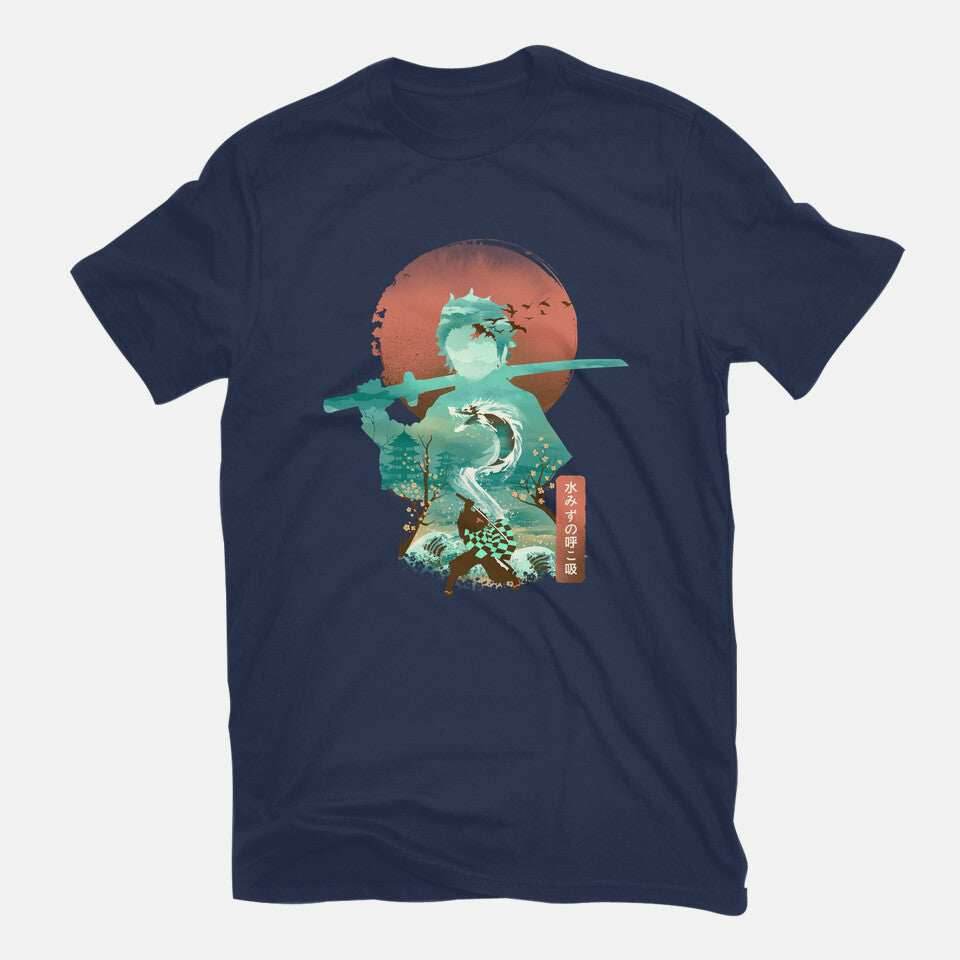 Breath of Water - Unisex / Navy / S