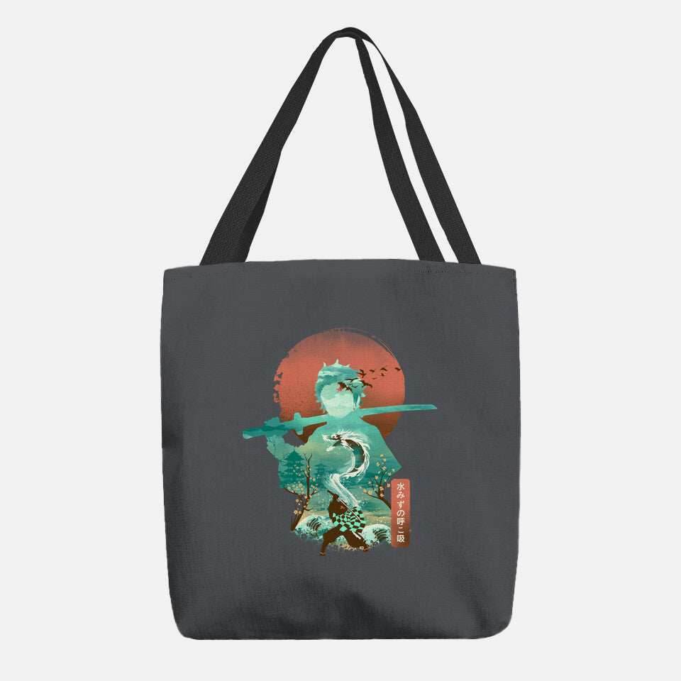 Breath of Water - None / Navy / 13x13