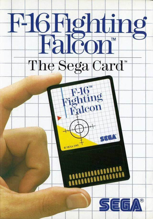 F-16 Fighting Falcon (Sega Master System) - Game Manual Only
