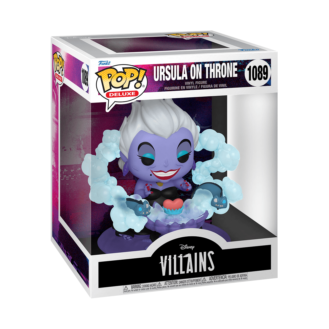 Funko Pop! Deluxe: Disney Villains - Ursula on Throne - 