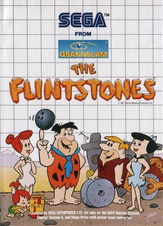 The Flintstones (Sega Master System) - Game Manual Only